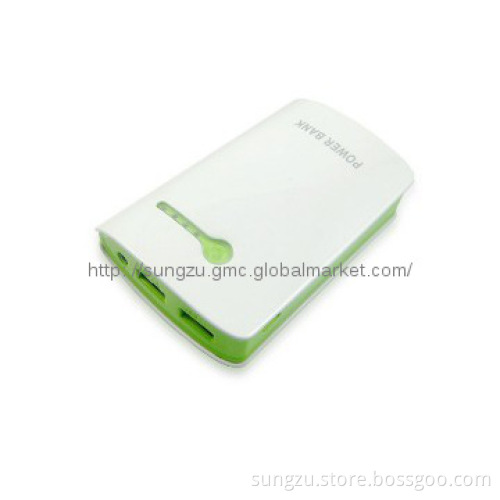 Dual USB 6000MAH power bank with Certificates